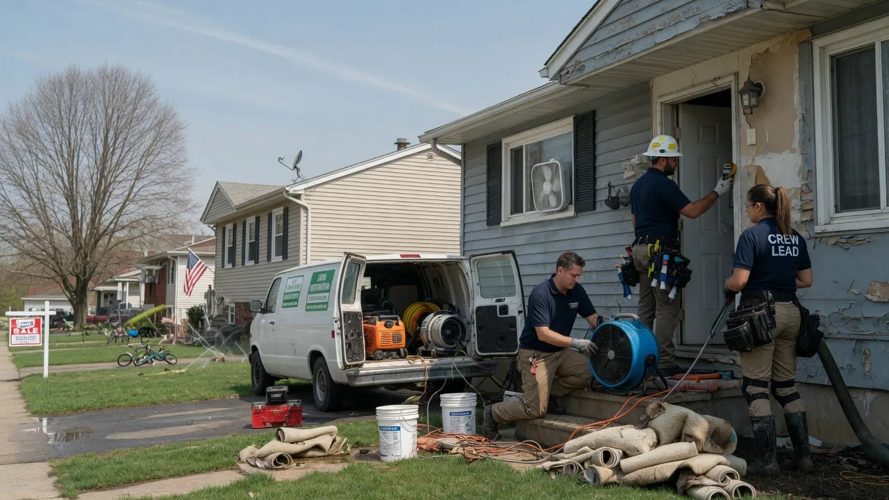 Flood Cleanup in Saint Ansgar, IA near me